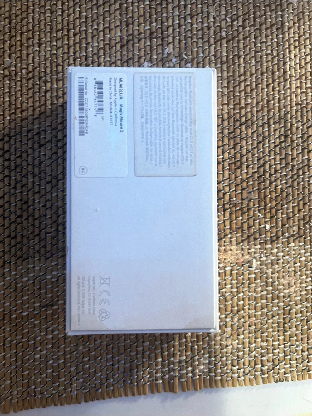 Apple Magic Mouse – White and Silver